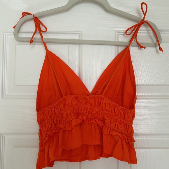 Orange crop top - Picture 2 of 2